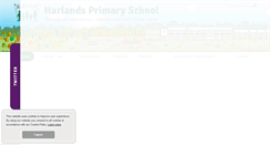 Desktop Screenshot of harlandsprimaryschool.org